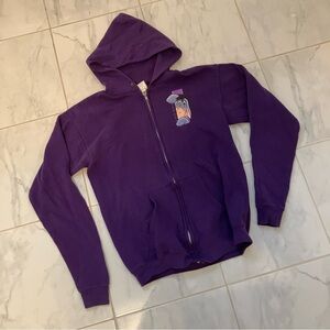 The Disney catalog purple eeyore zip up hoodie.  EUC!